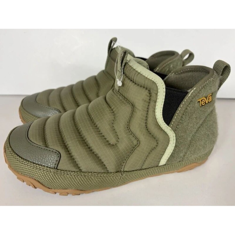 Teva ReEmber Bootie Camp Shoes Olive Green Women’s US Size 5